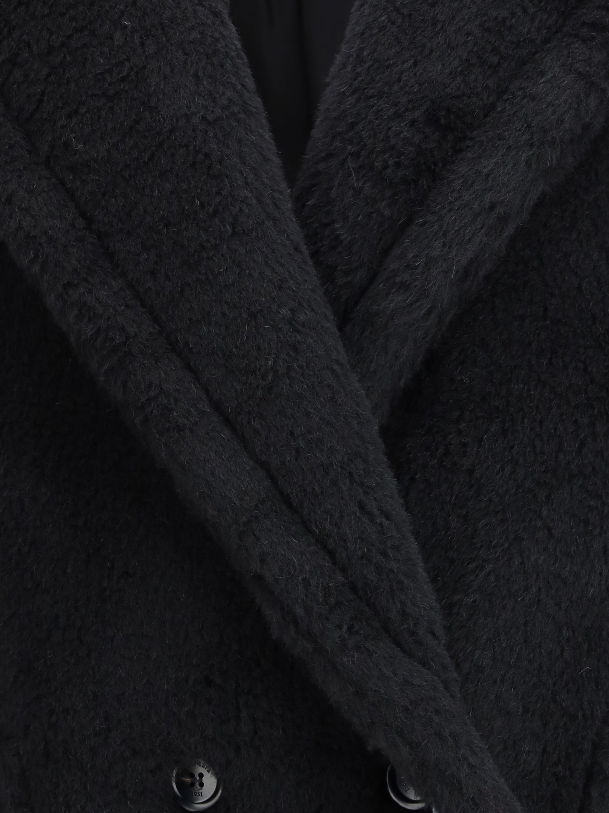 MAX MARA 38 teddy alpaca and wool vest