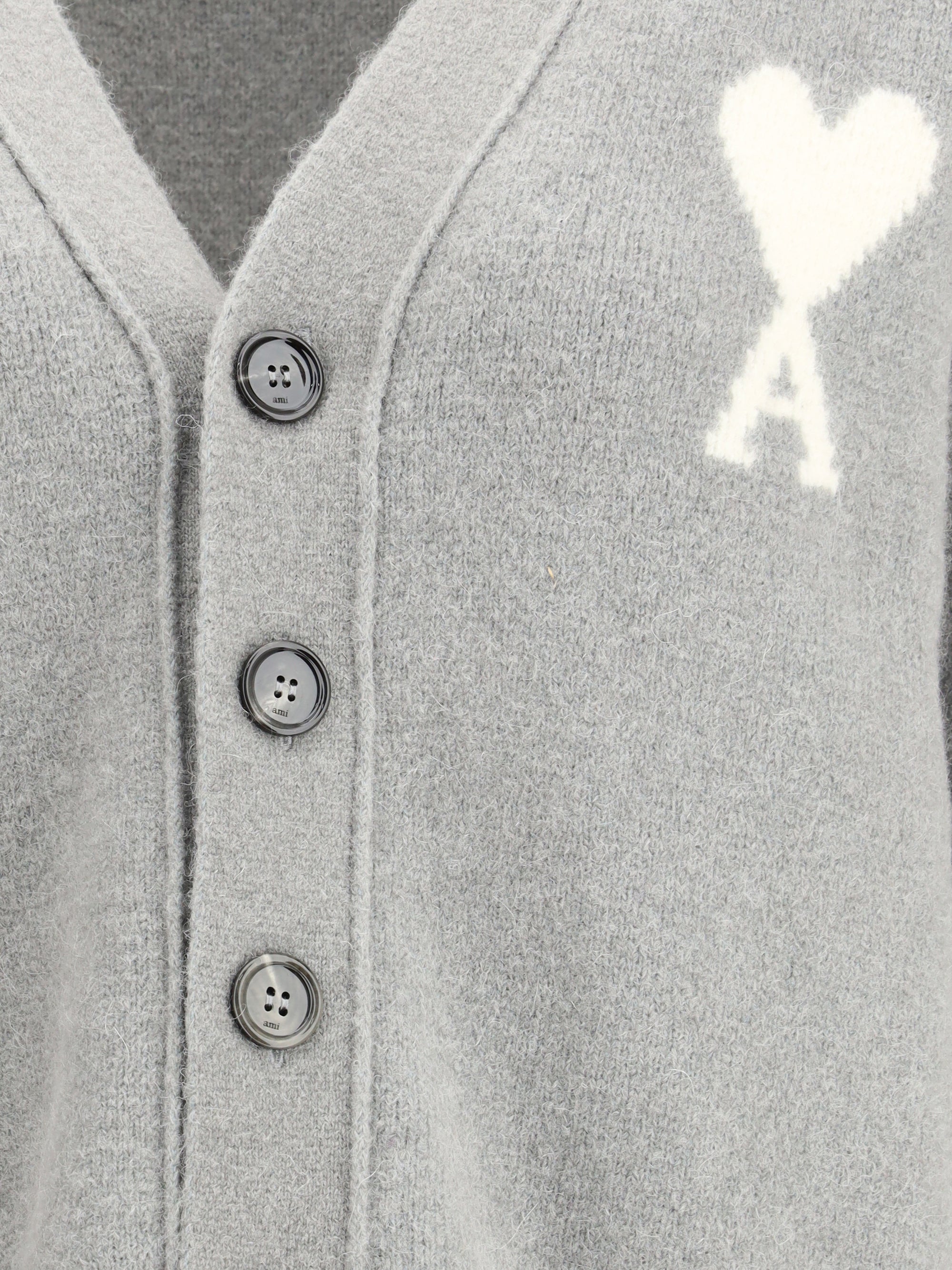 AMI PARIS L alpaca ami de coeur cardigan