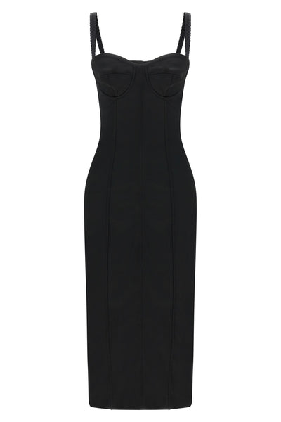 the dolce & gabbana dress redefines the feminine silhouette through an impeccabl