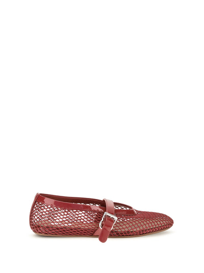 mesh ballerinas