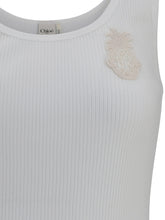 CHLOÉ M ribbed jersey top