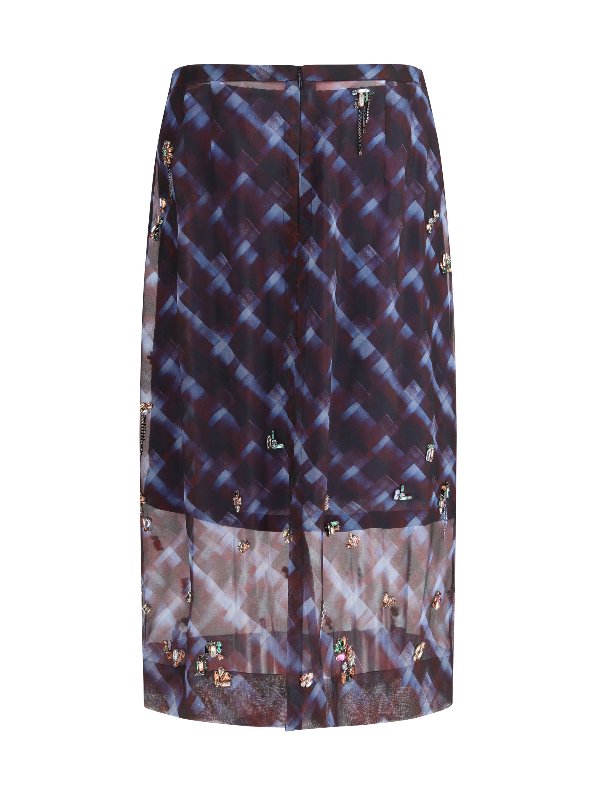 DRIES VAN NOTEN 42 sokna skirt