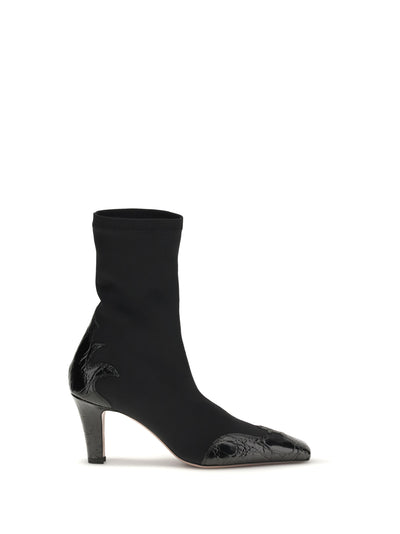 belle western ankle boots