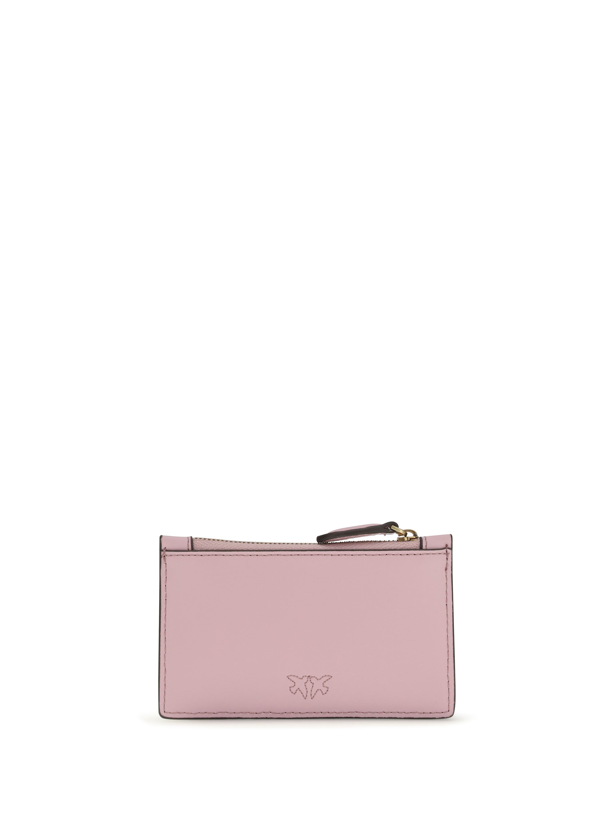 PINKO OS leather card holder