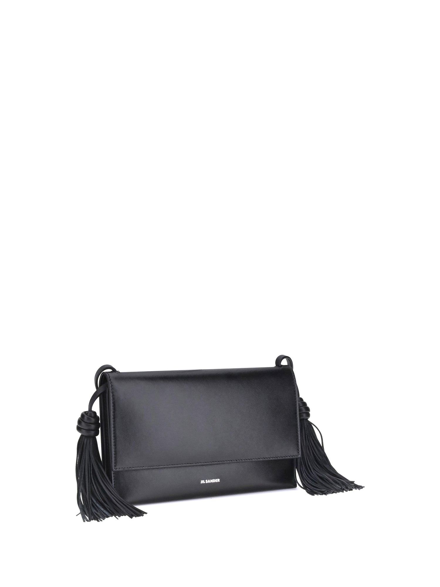 JIL SANDER OS tassel shoulder bag