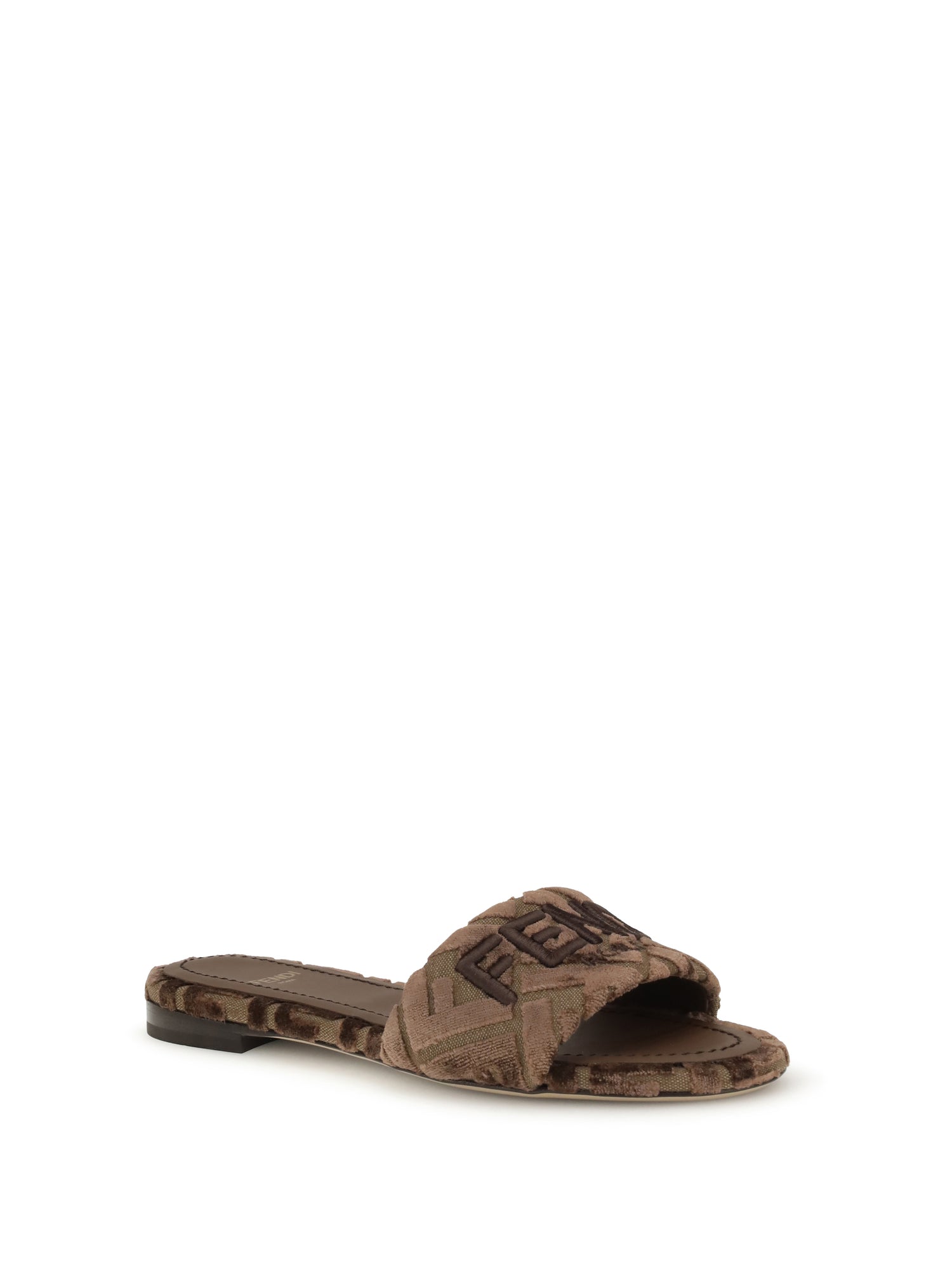 FENDI 36 sunshine slide sandals