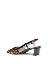 ROGER VIVIER 36 belle vivier leopard-print slingback pumps