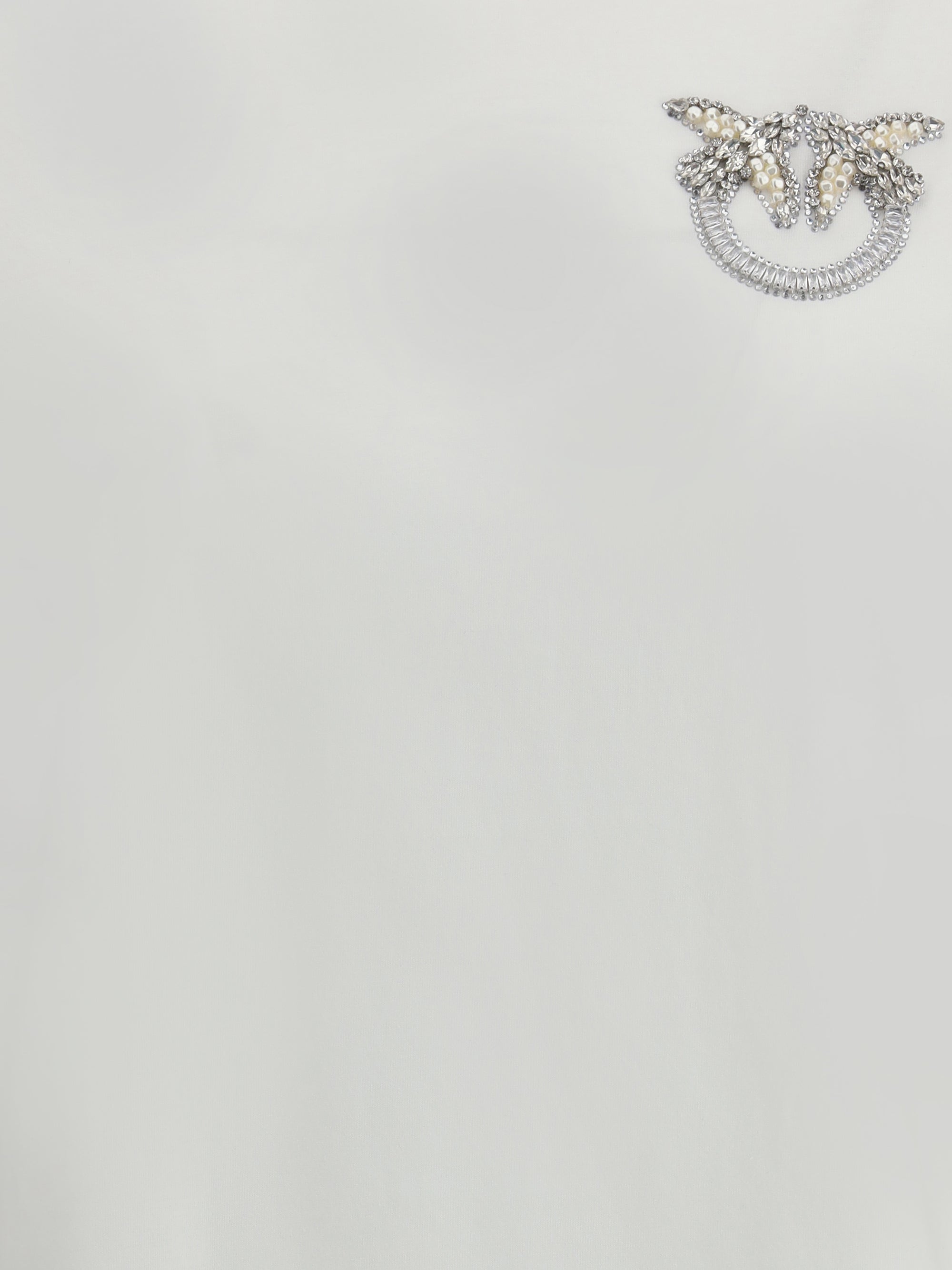 PINKO M eembroidered logo t-shirt