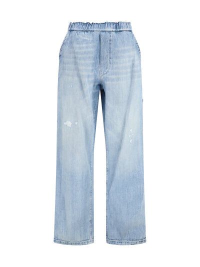 wide-leg jeans