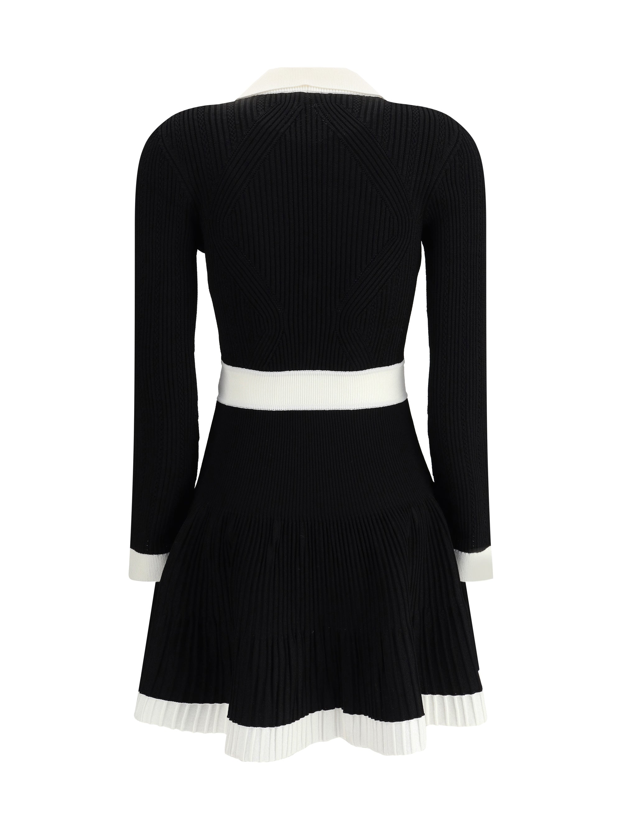 BALMAIN 34 knit short dress