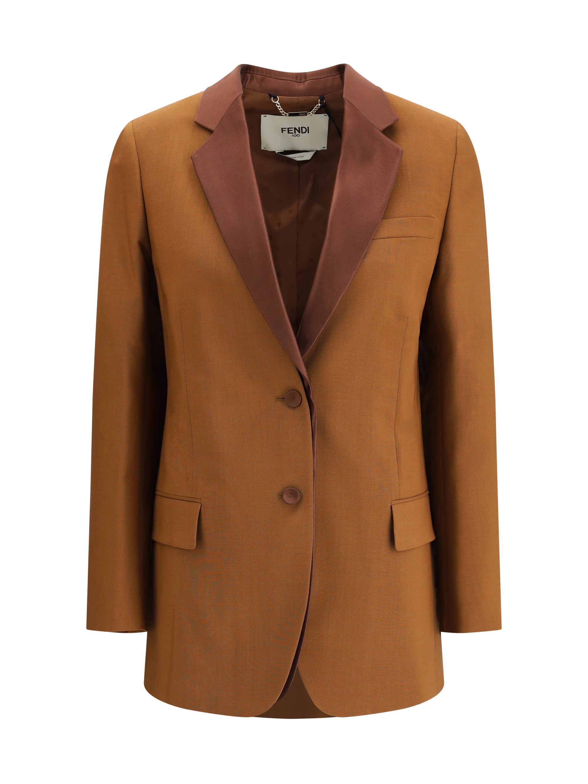 FENDI 40 wool and mohair blazer