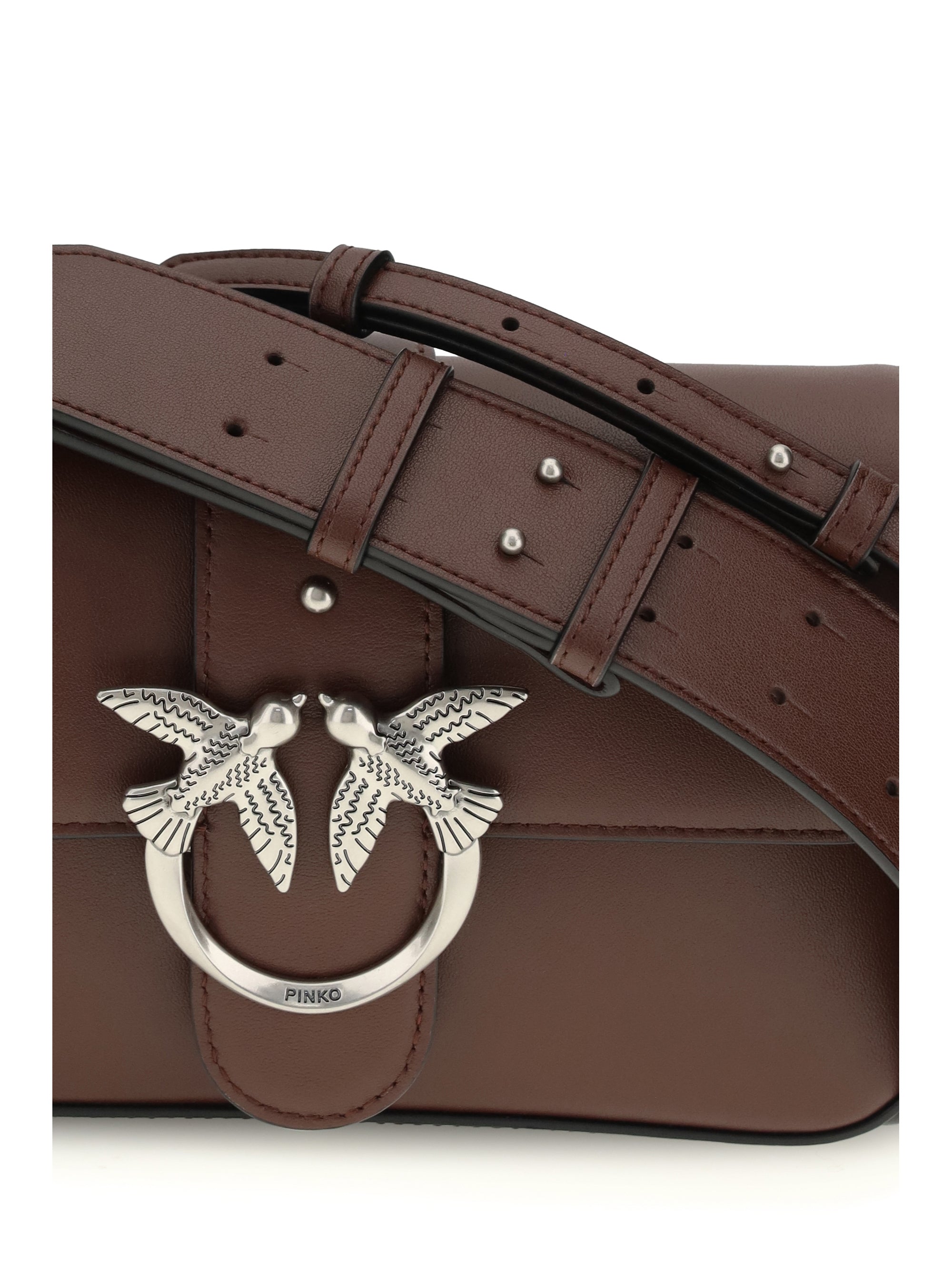 PINKO OS mini love shoulder bag