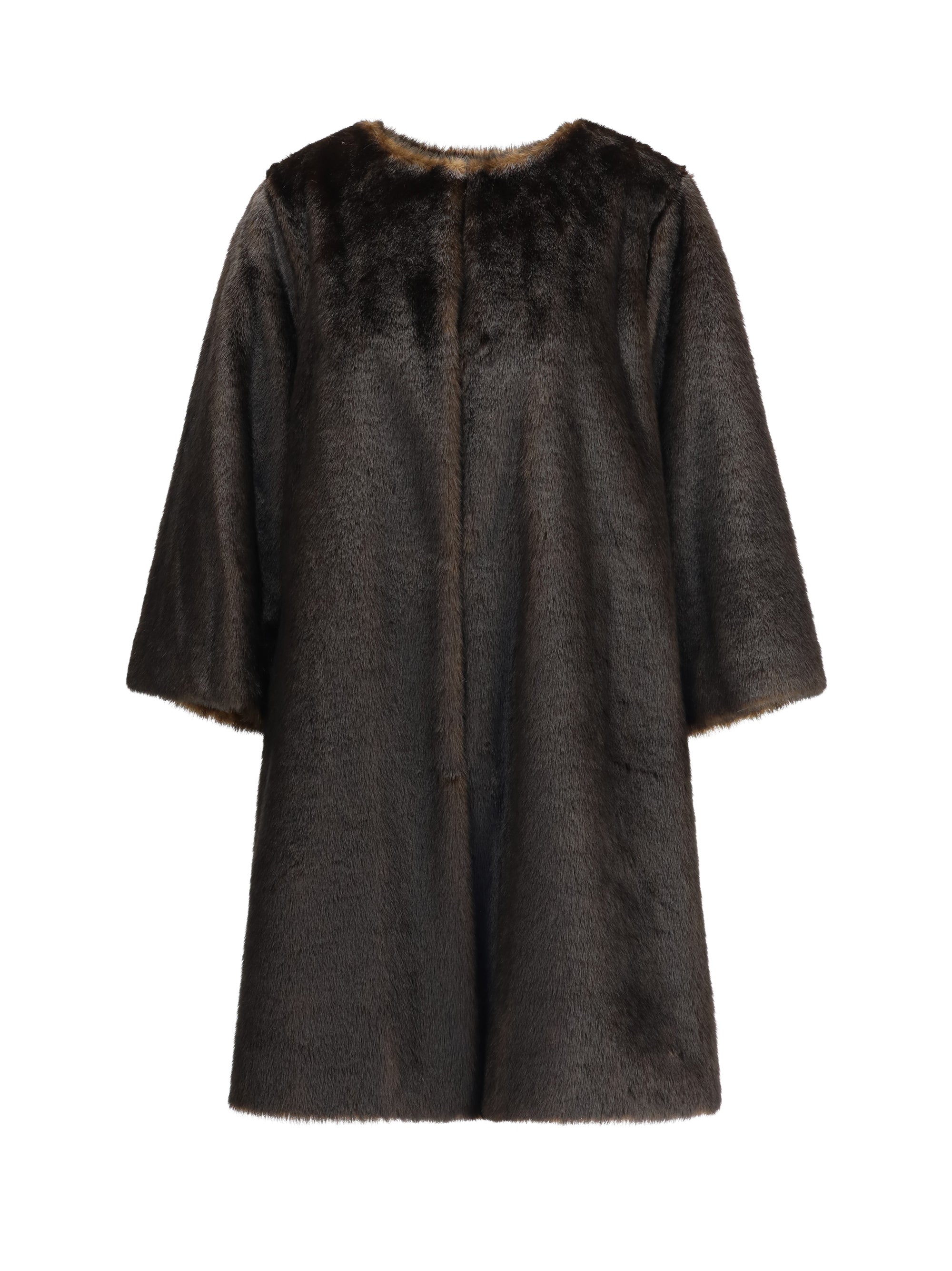 LOULOU DE SAISON 38 soft faux fur coat