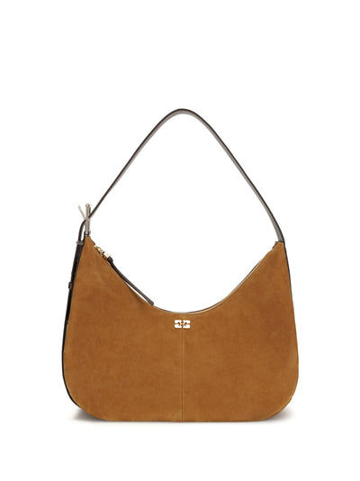suede vegan shoulder bag