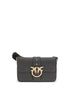 PINKO OS love leather shoulder bag