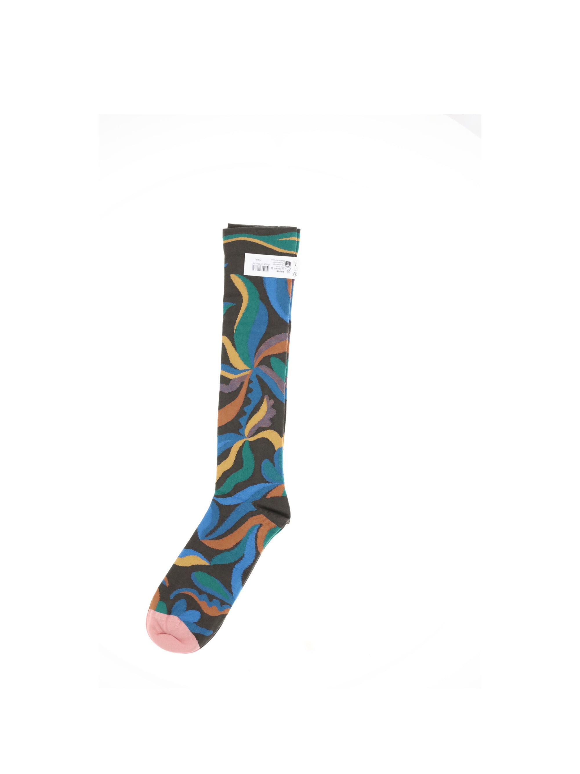 BONNE MAISON 36-38 multicolored print socks