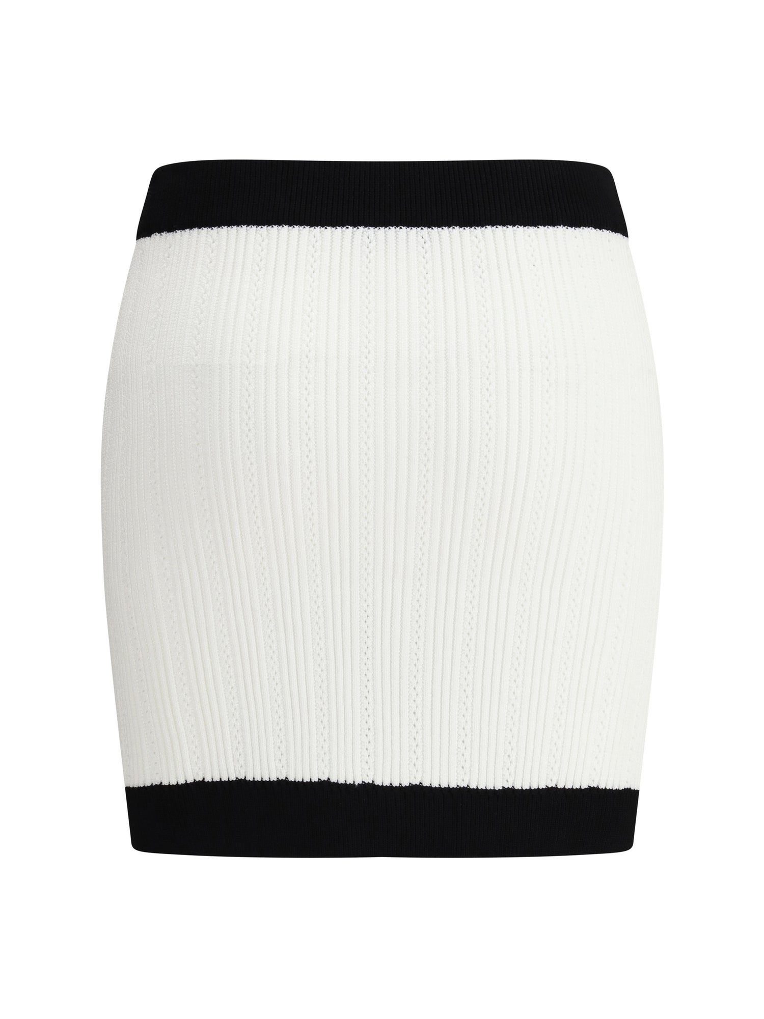BALMAIN 34 knit mini skirt
