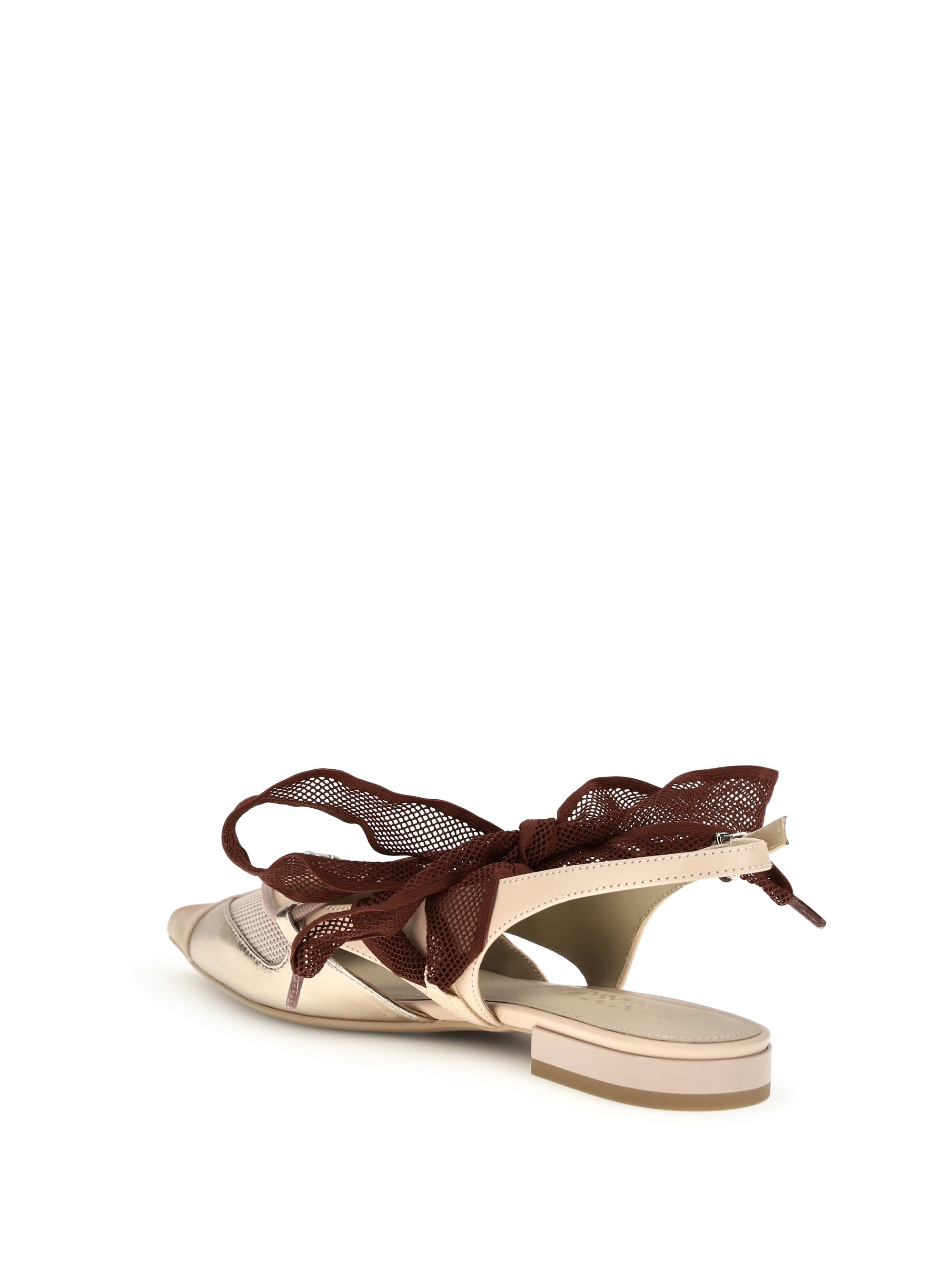 PINKO 36 gianira leather ballerinas