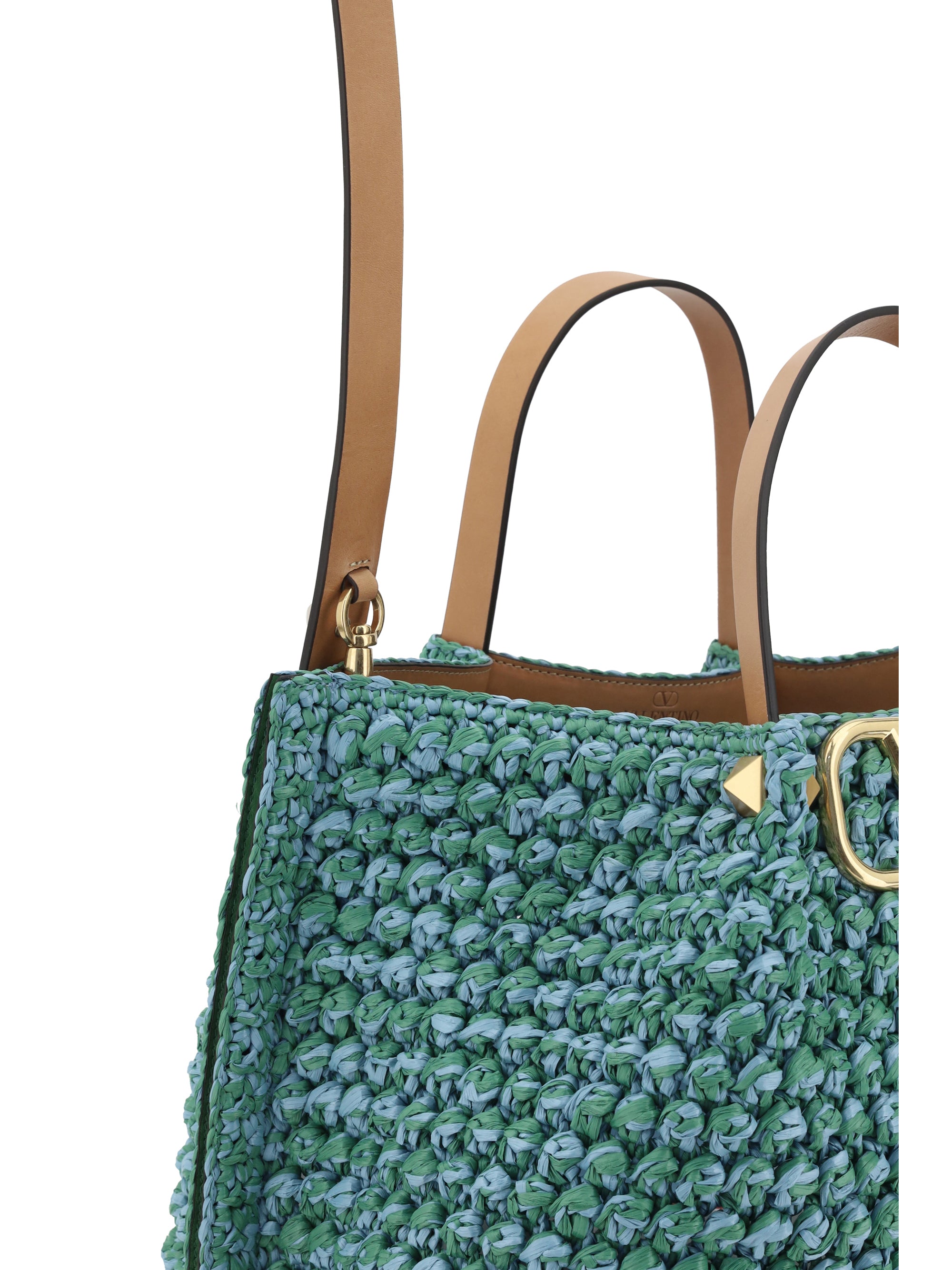 raffia tote bag