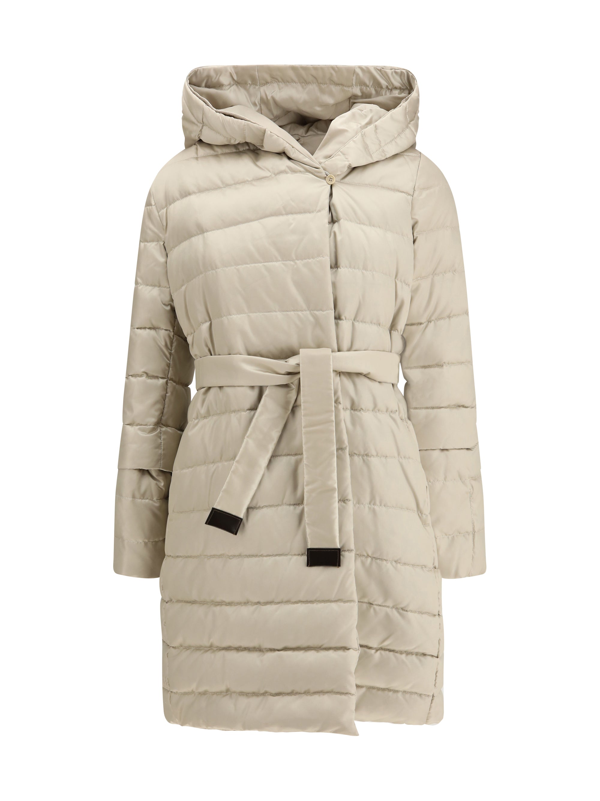 MAX MARA THE CUBE 38 puffer coat in water-repellent satin