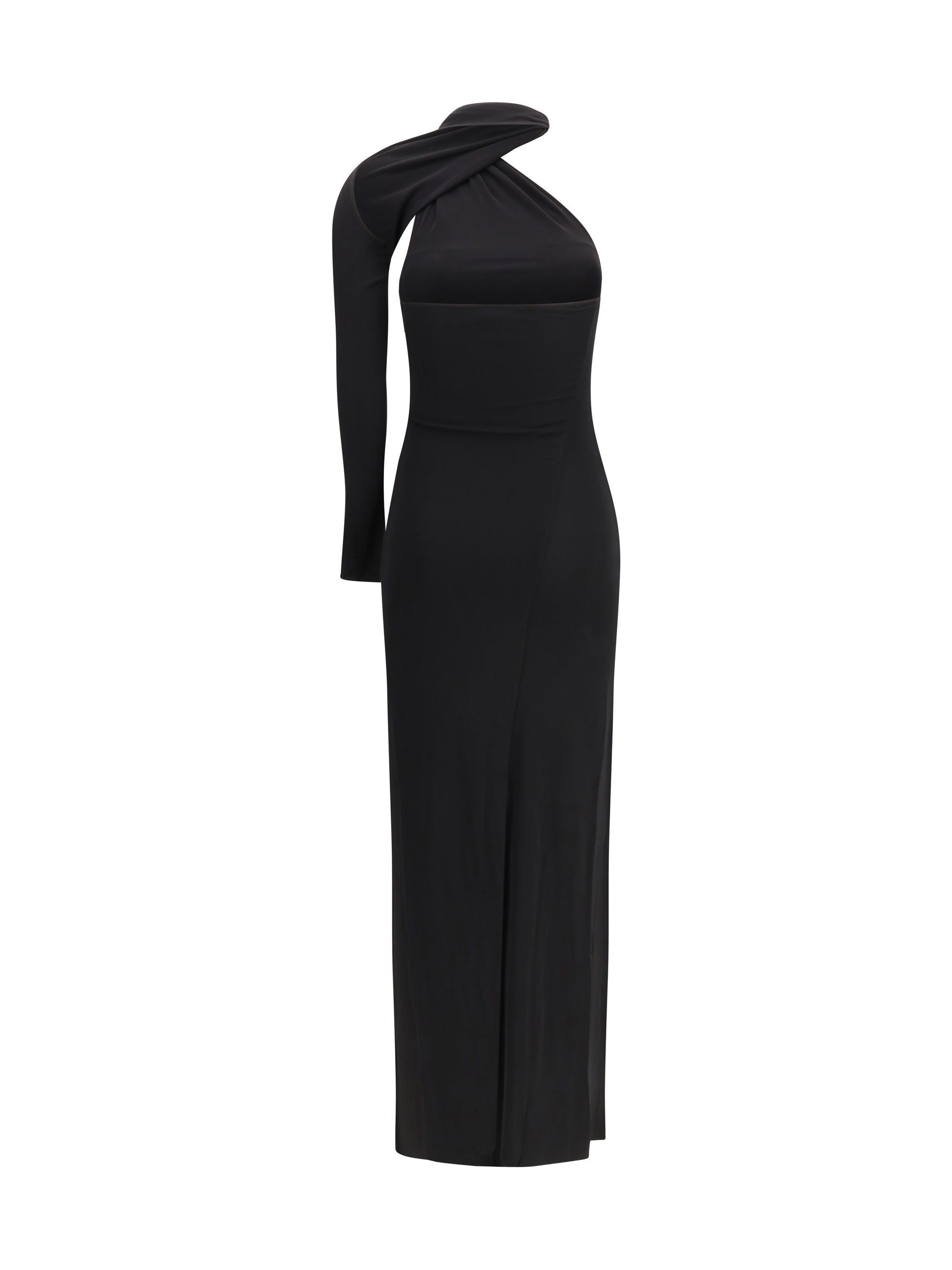 COURRÈGES M one-shoulder maxi dress