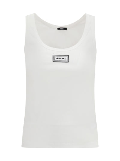 tank top in cotton rib stretch