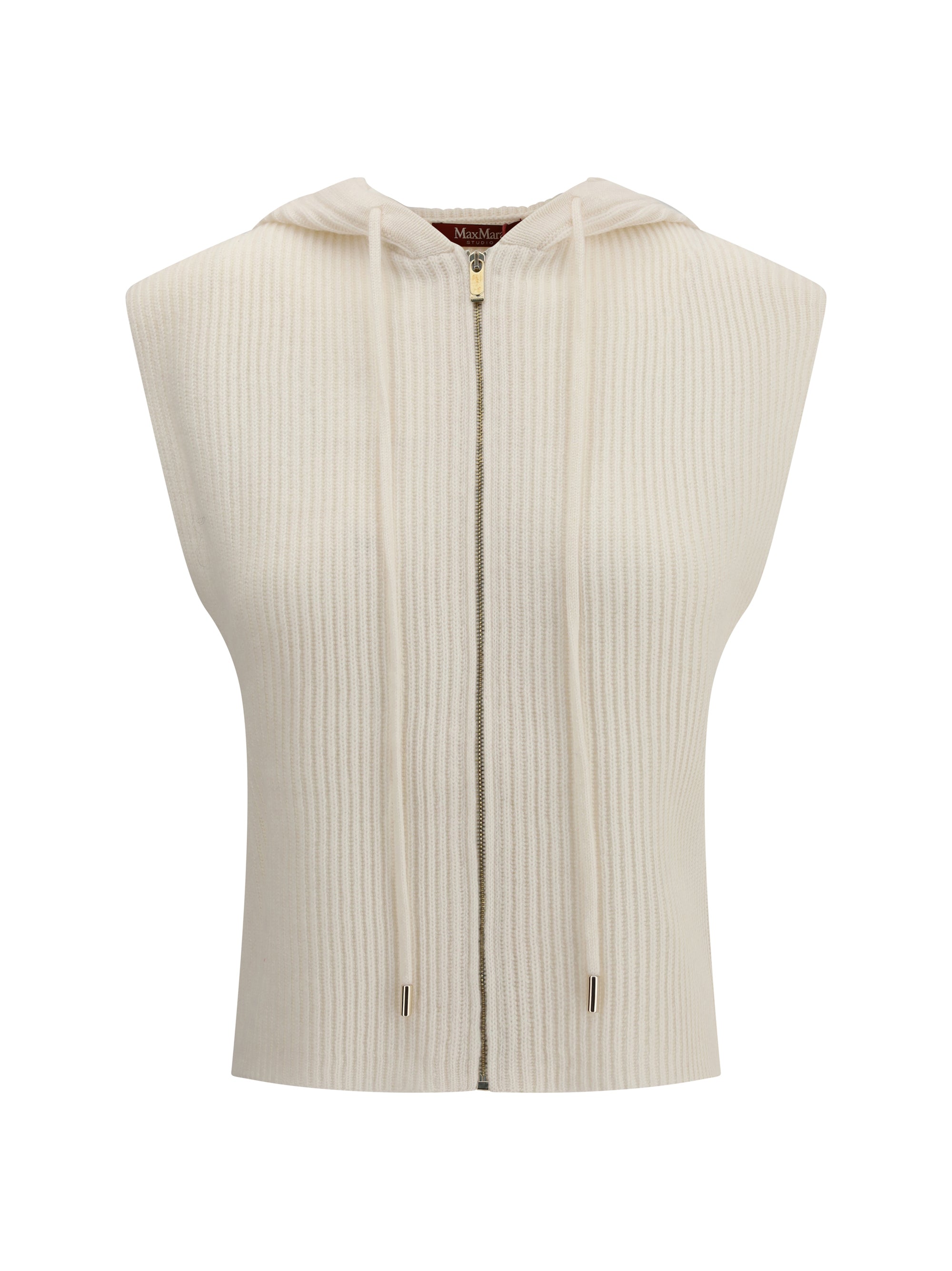 MAX MARA STUDIO M mescal hooded vest
