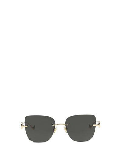geometric metal sunglasses