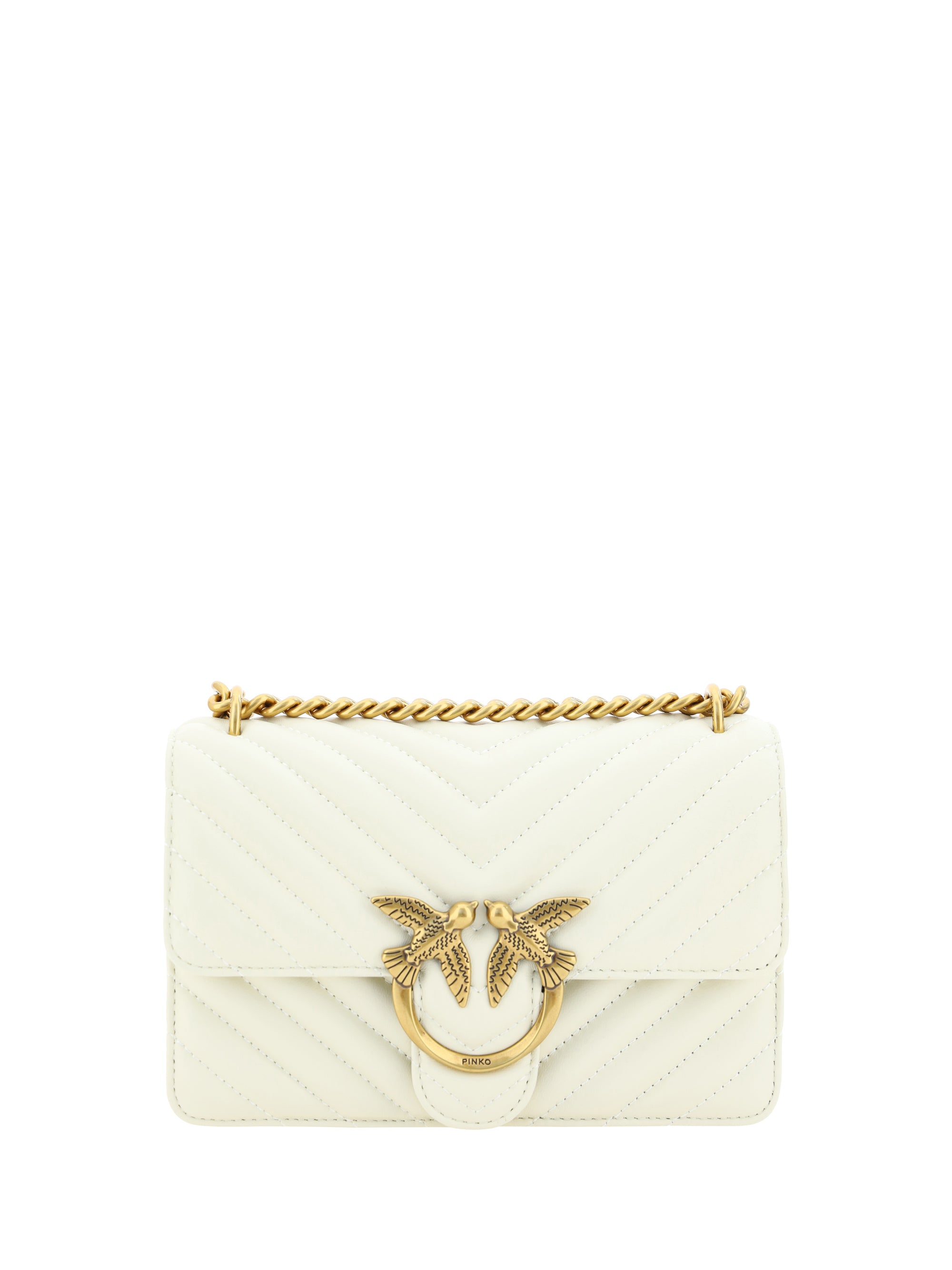 PINKO OS mini love shoulder bag