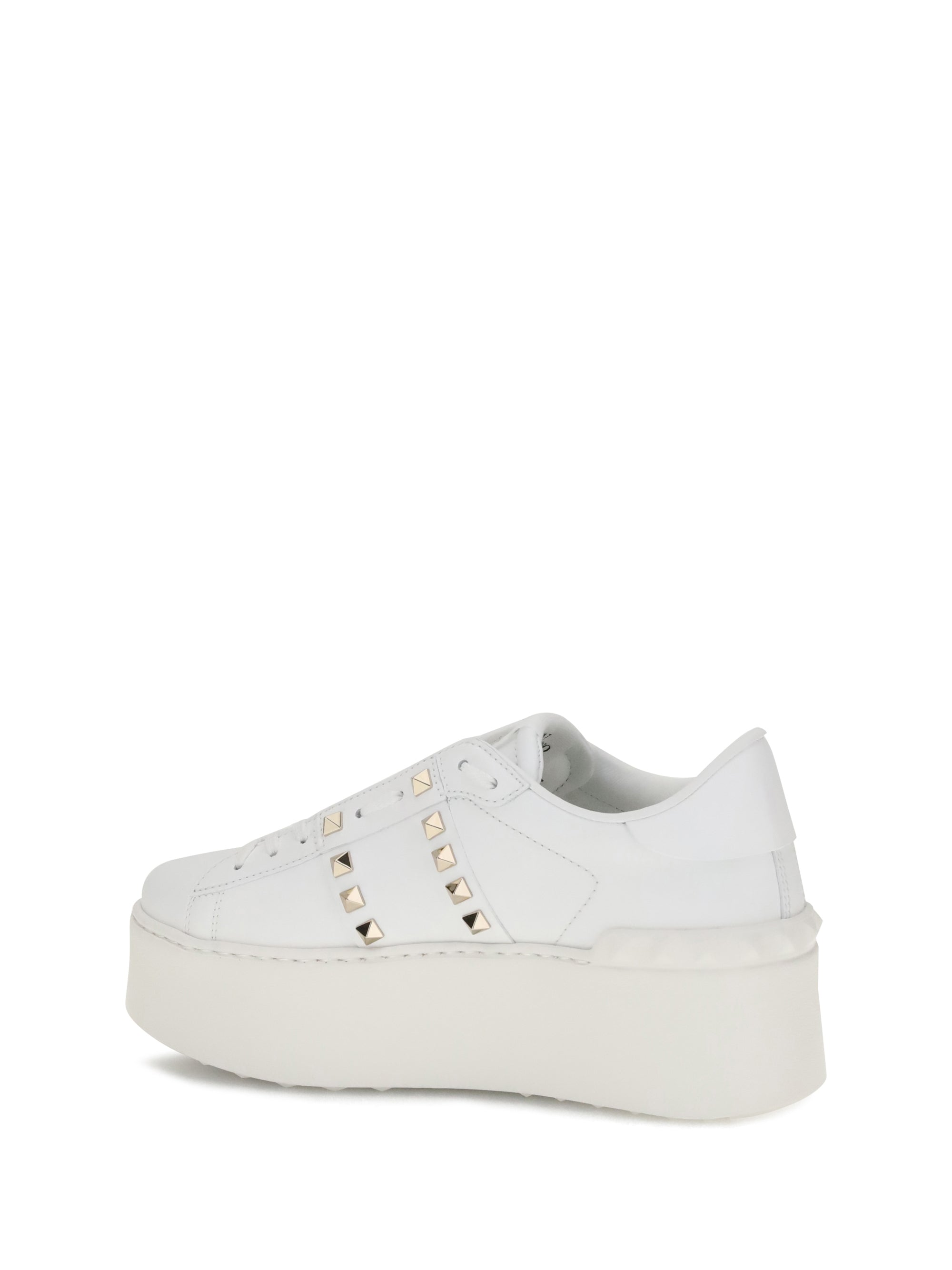 VALENTINO GARAVANI 38 rockstud untitled flatform sneakers