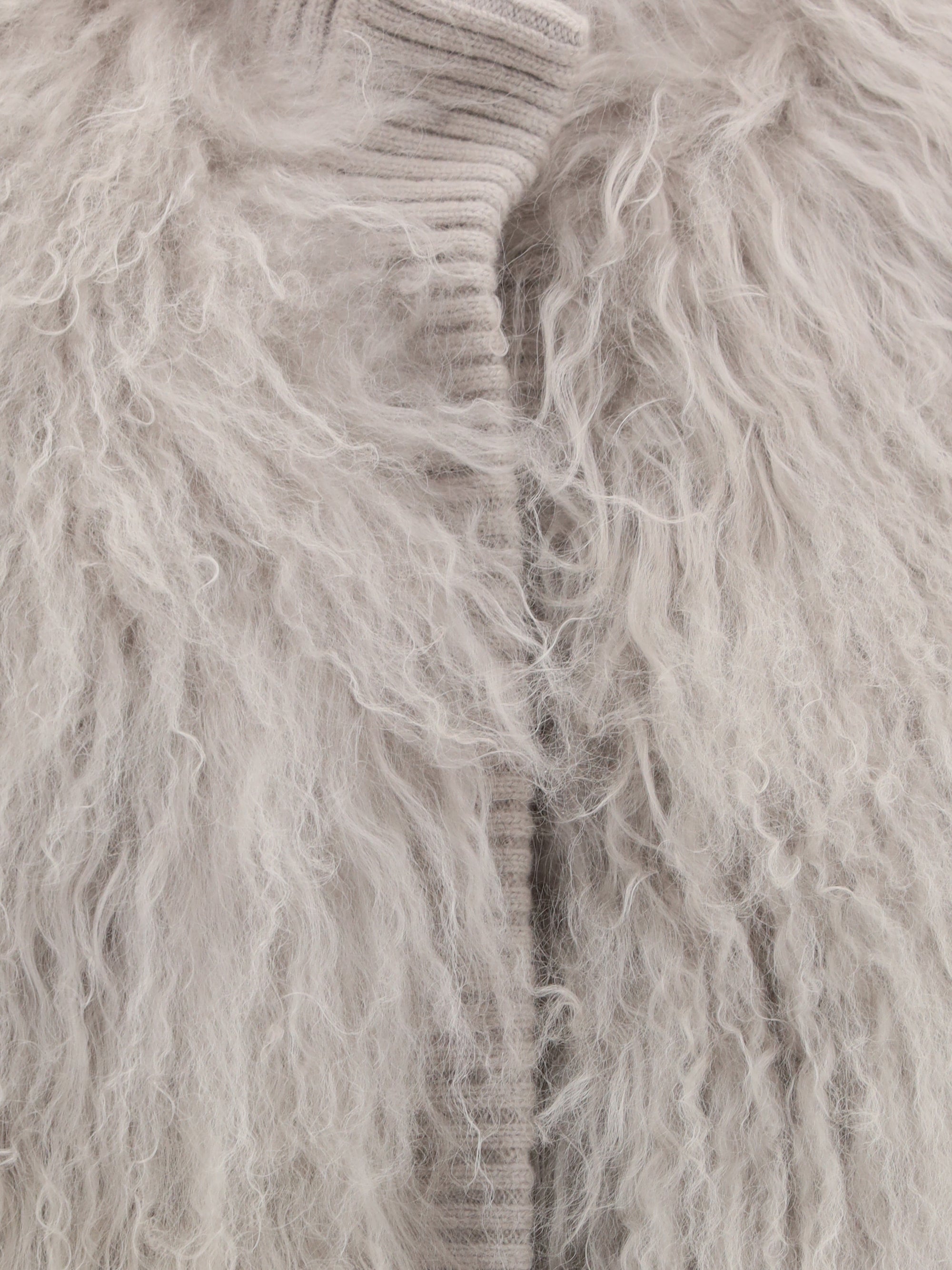 SWORD 6.6.44 40 wool and fur vest