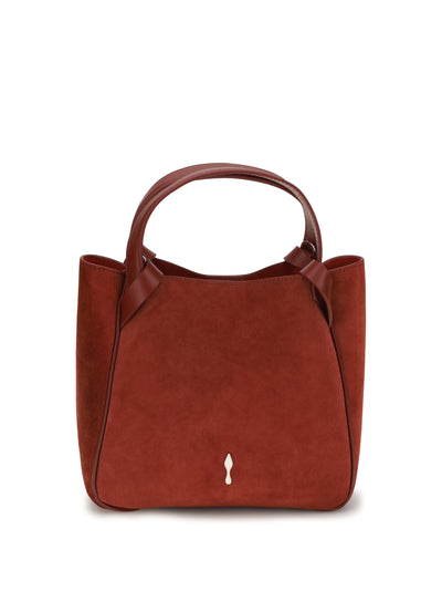 mini bettina suede tote bag