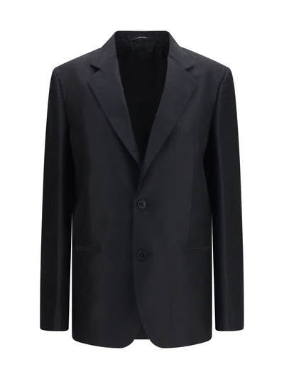 silk faille jacket