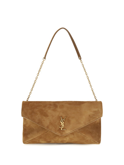 cassandre suede shoulder bag