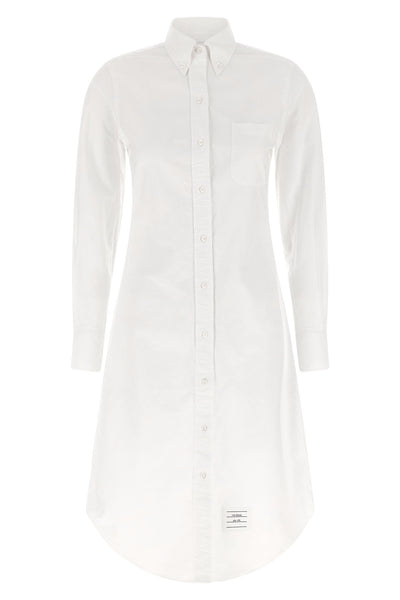 white cotton chermisier buttons closure