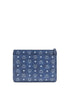 MCM OS pouch with visetos print