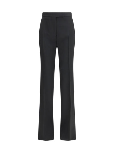 bicolour tailored straight-leg pants