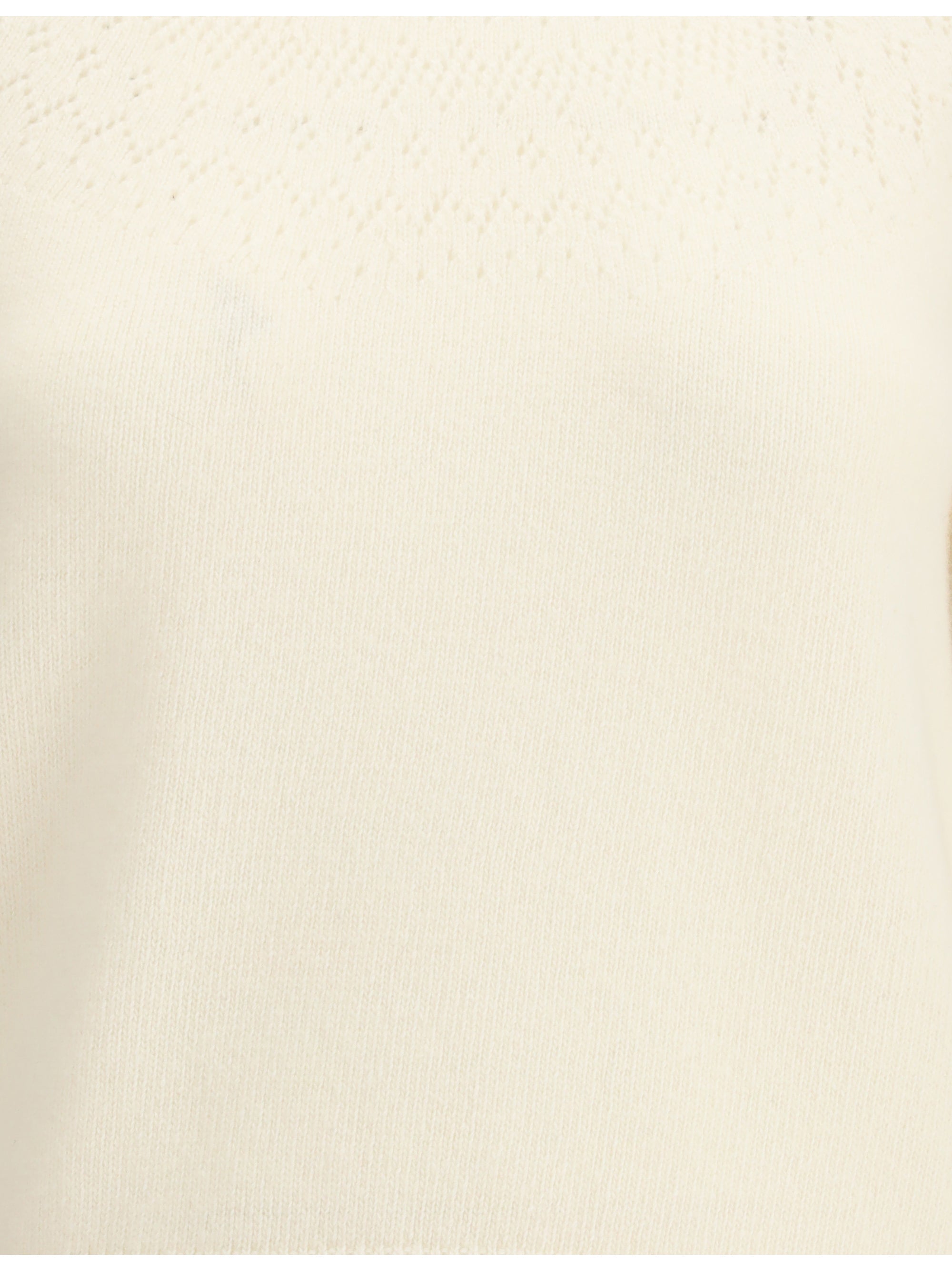 THOM BROWNE 38 pointelle wool sweater