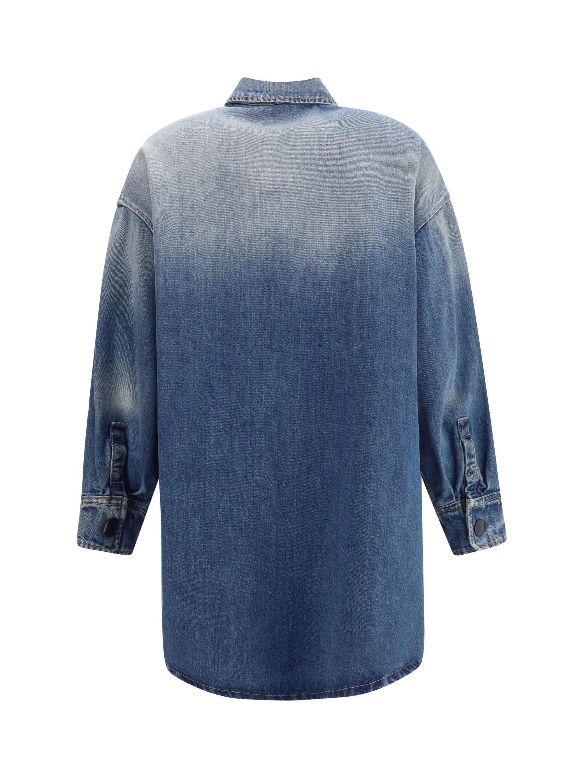 PRADA 40 denim shirt jacket