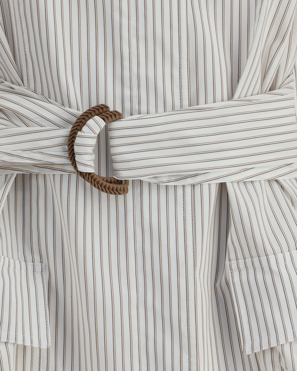 striped shirt jacket