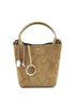CHLOÉ OS suede spin handbag