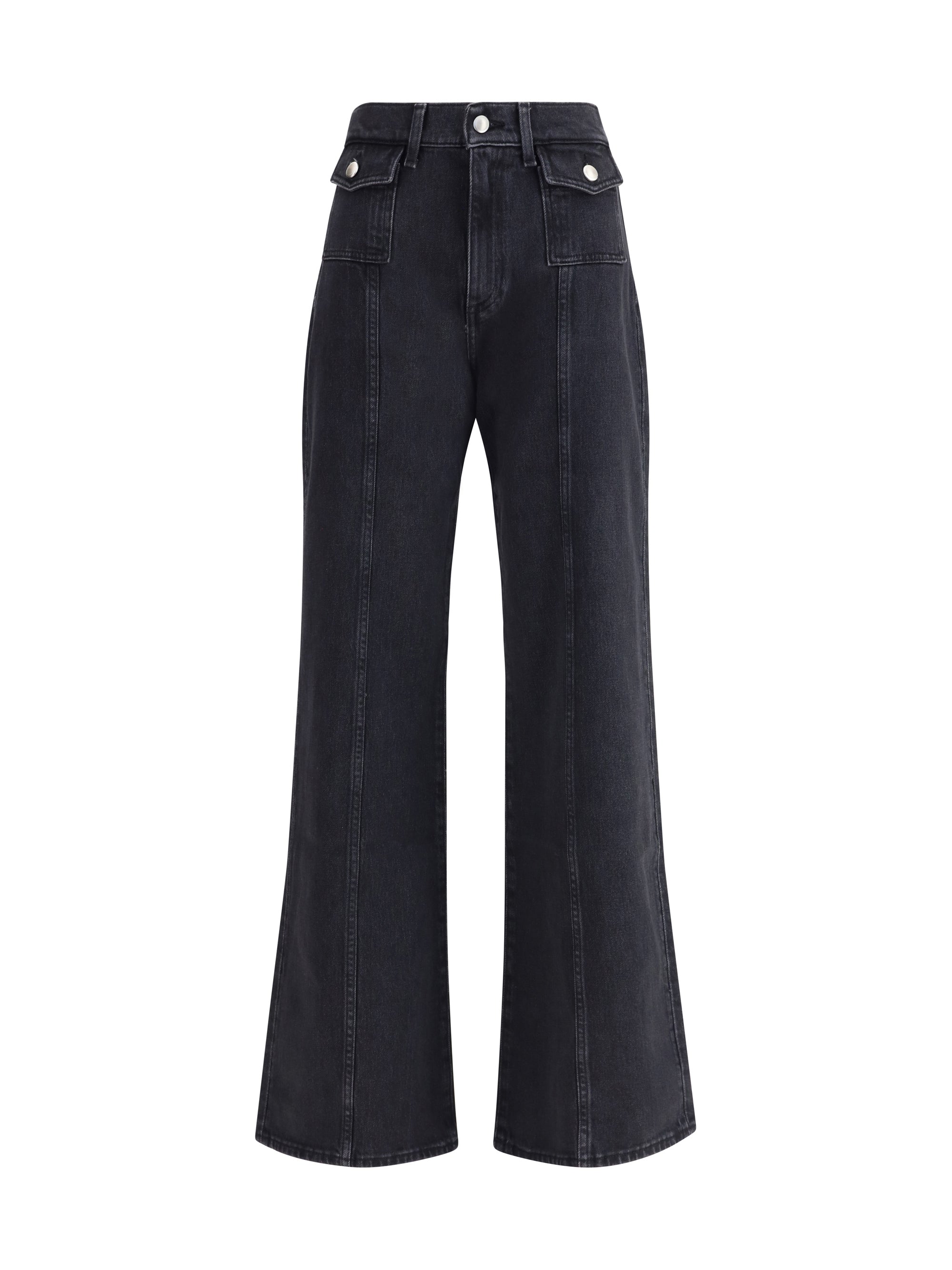 7FOR 24 lotta wide leg jeans