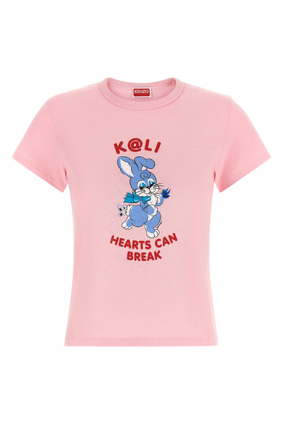 kenzo cartoon cotton single jersey t-shirt