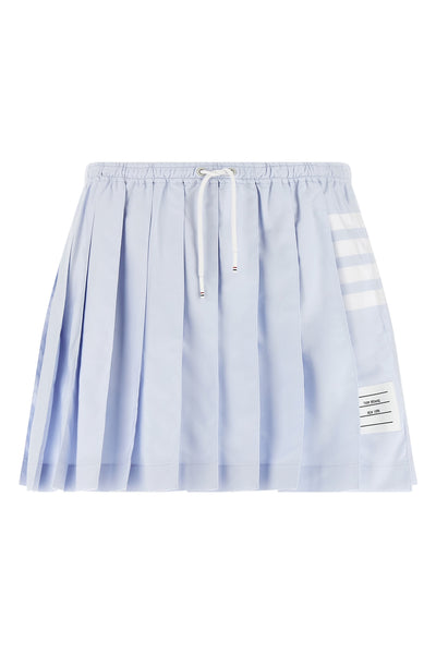 the thom browne pleated mini skirt