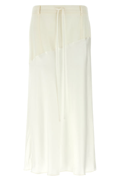 the misenithe rita rose midi skirt redefines the codes of contemporary tailori