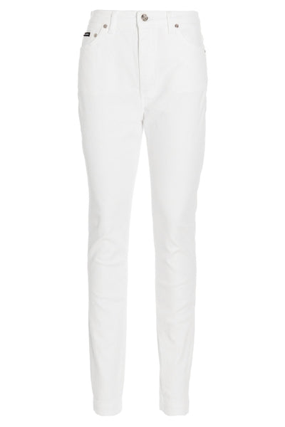 audrey five-pocket denim jeans