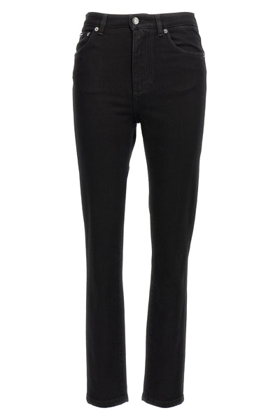 5-pocket jeans in slightly stretch denim