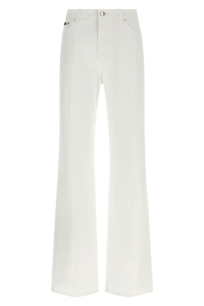 garment-dyed cotton denim jeans