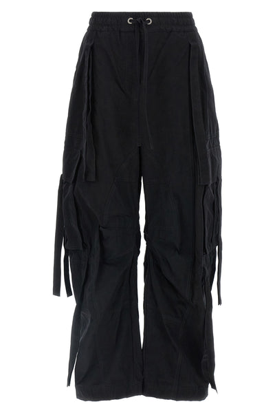 waxed faille pants