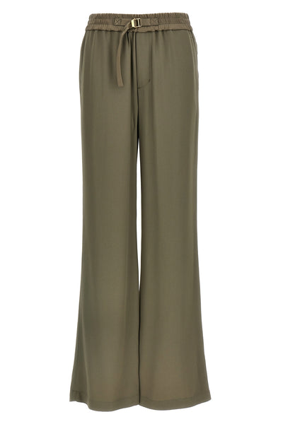 viscose blend trousers